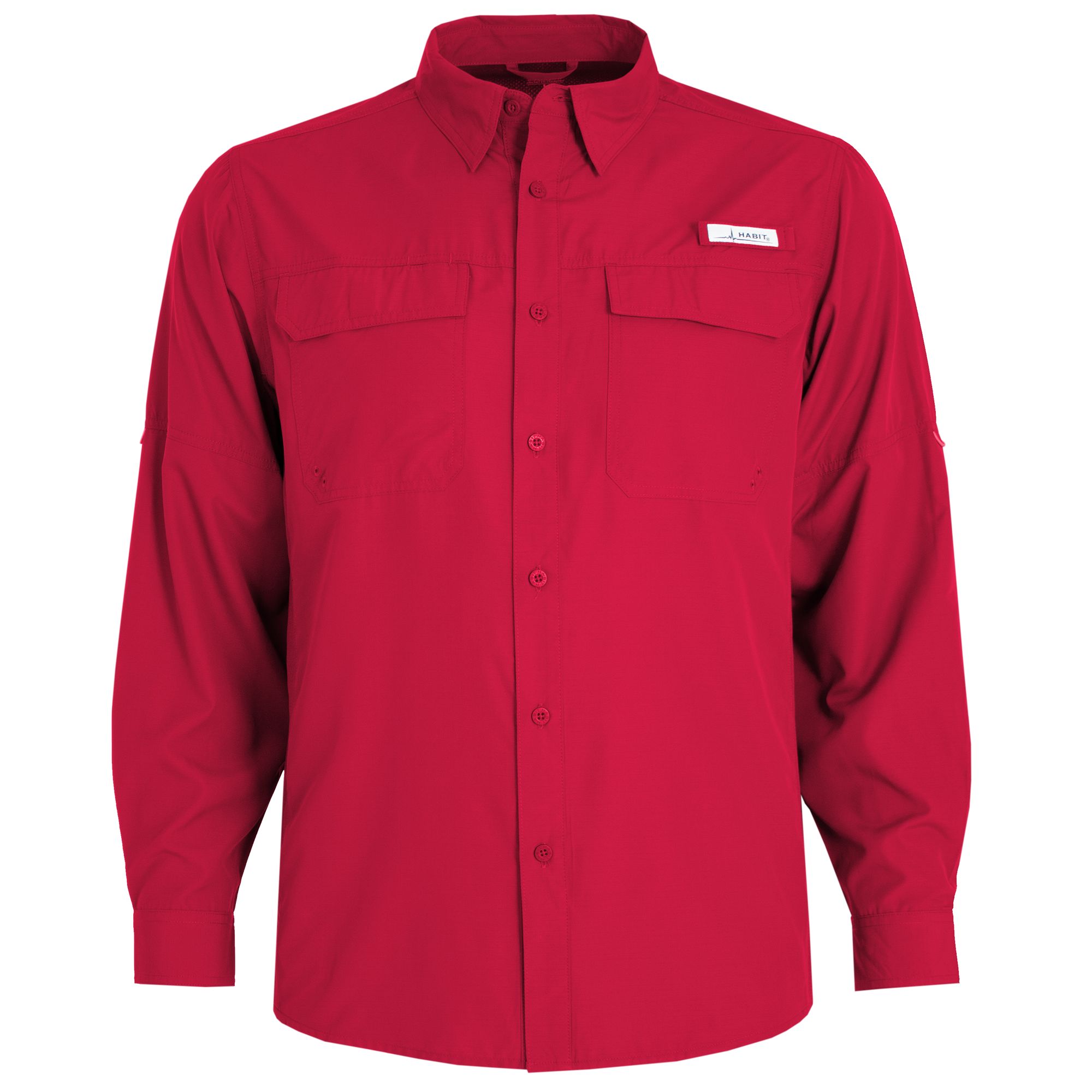 Men's Trappers Cabin Hybrid Long Sleeve Fishing Shirt – Habit Outdoors