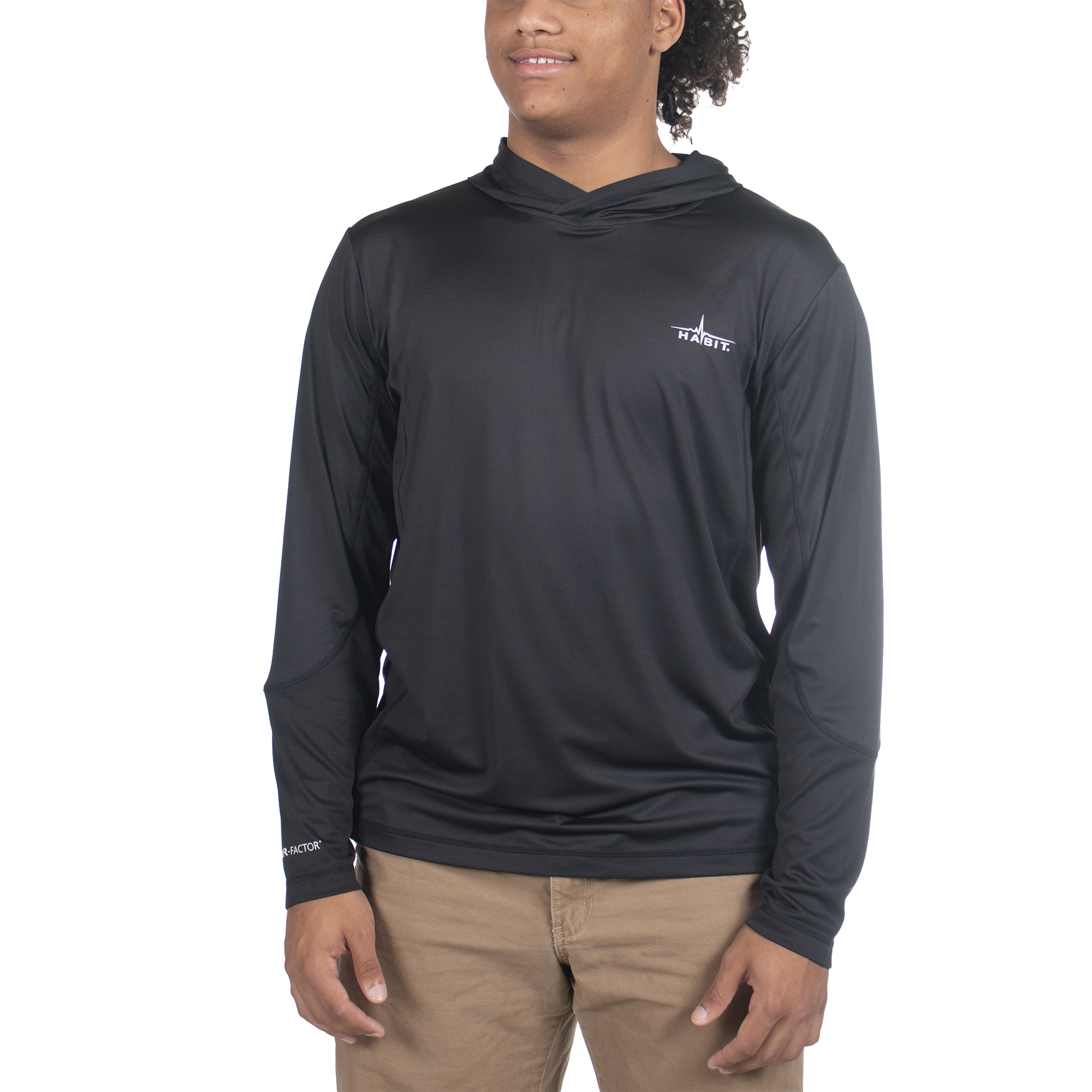 Habit men's hooded performance layer long sleeve shirt online