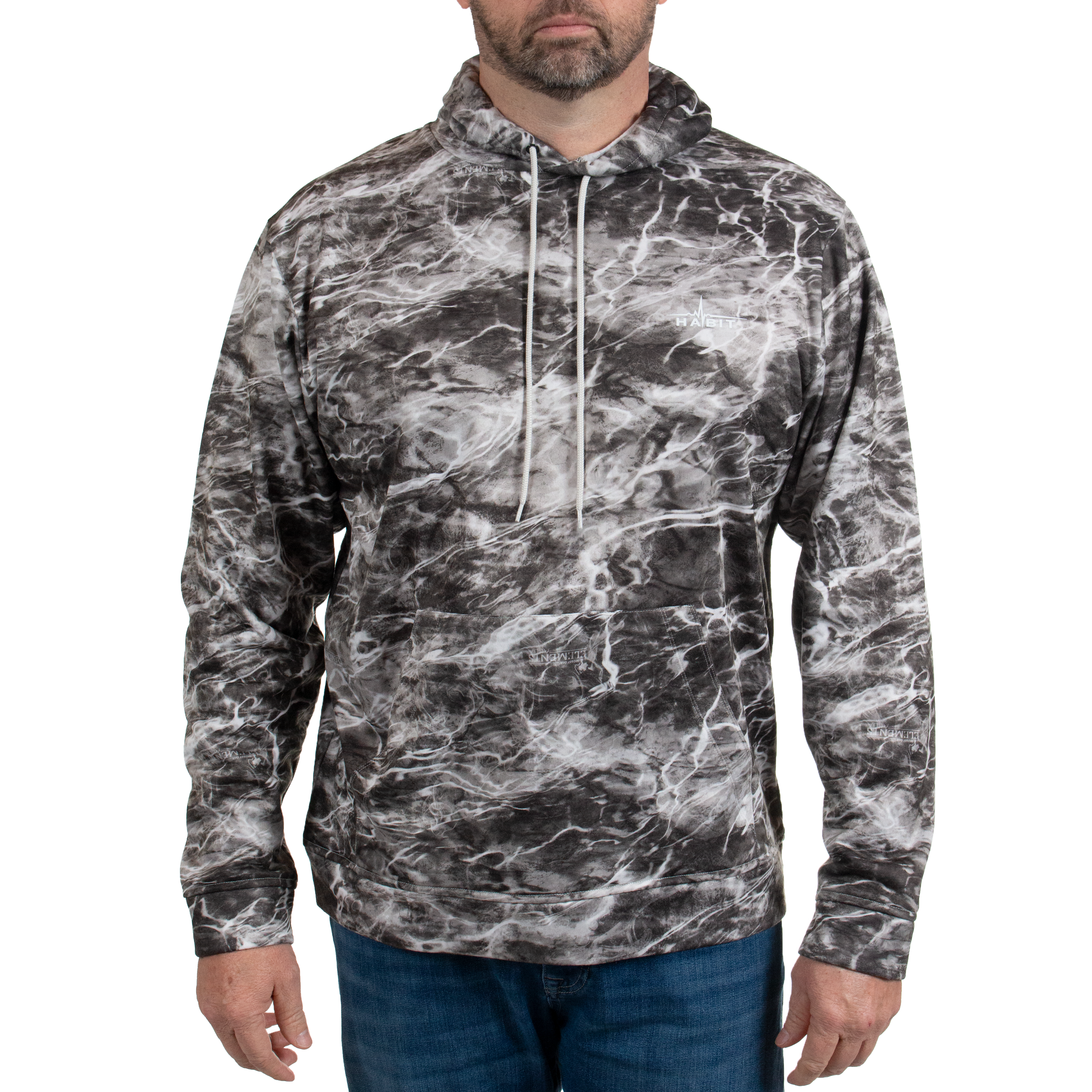 Men's Haw Creek Falls Performance Fleece Hoodie – Habit Outdoors
