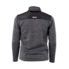 Men's Quarter Zip Pullover Gunmetal back on form