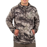 Men’s Shadow Series Zoned Performance ¼ Zip Hoodie Mossy Oak Coyote hand pockets