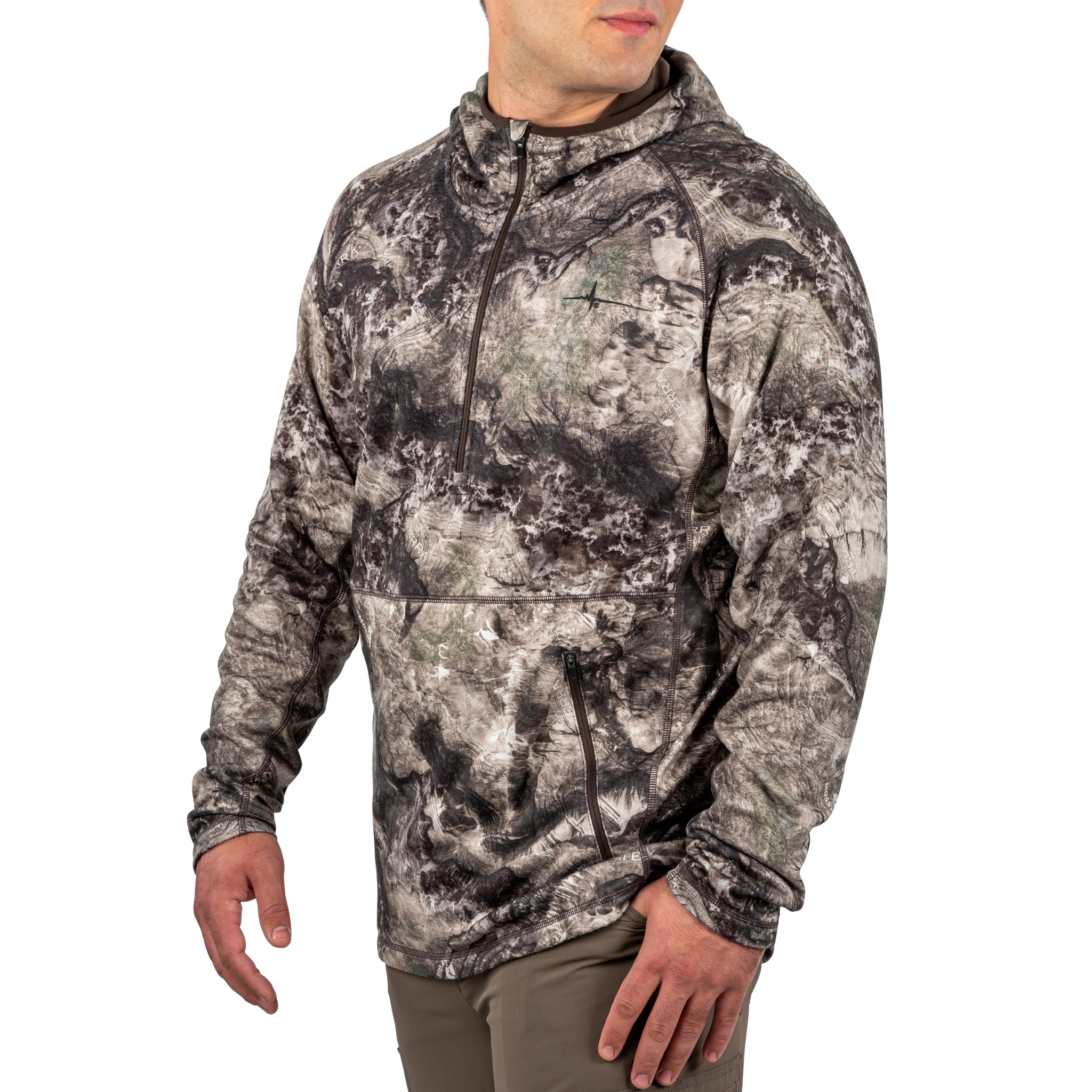 Men's Shadow Series Zoned Performance ¼ Zip Hoodie – Habit Outdoors Men's Shadow Series Zoned Performance ¼ Zip Hoodie – Habit Outdoors