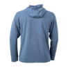 Men's Performance Fleece Hoodie Flint Stone back on form