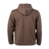 Men's Heavy Weight Full Zip Hoodie Major Brown back on form
