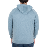 Men's Outdoor Trail Hoodie Goblin Blue Heather back on model