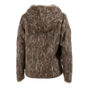 Youth Bowstring Sherpa Hoodie Mossy New Bottomland Back