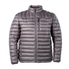 Men's Recycled Synthetic Down Puffer Gun Metal Front on form