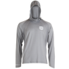 MLF Men's Hooded Performance Layer with Gaiter Sharkskin on form