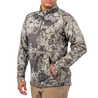 Men’s Shadow Series Zoned Performance ¼ Zip Veil Widelad Wolf side