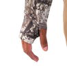 Men’s Shadow Series Zoned Performance ¼ Zip Veil Widelad Wolf thumbhole