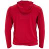 Men's Wind Drift Mesh Hoodie Brick Red back on form