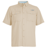 Men's Flushing Bay Short Sleeve Fishing Shirt Sahara Front