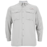 Men's Flushing Bay Long Sleeve Fishing Shirt Dusk front on form