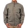 Men's Sherpa Lined Canvas Jacket Major Brown front on model