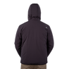 Men's Stretch Insulation Hooded Jacket Black back hood up