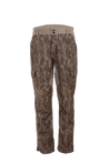 Men's Buck Hollow Waterproof Pants Mossy Oak Bottomland on form front view