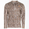 Men's Buck Hill Base Layer Mock New Bottomland front on form