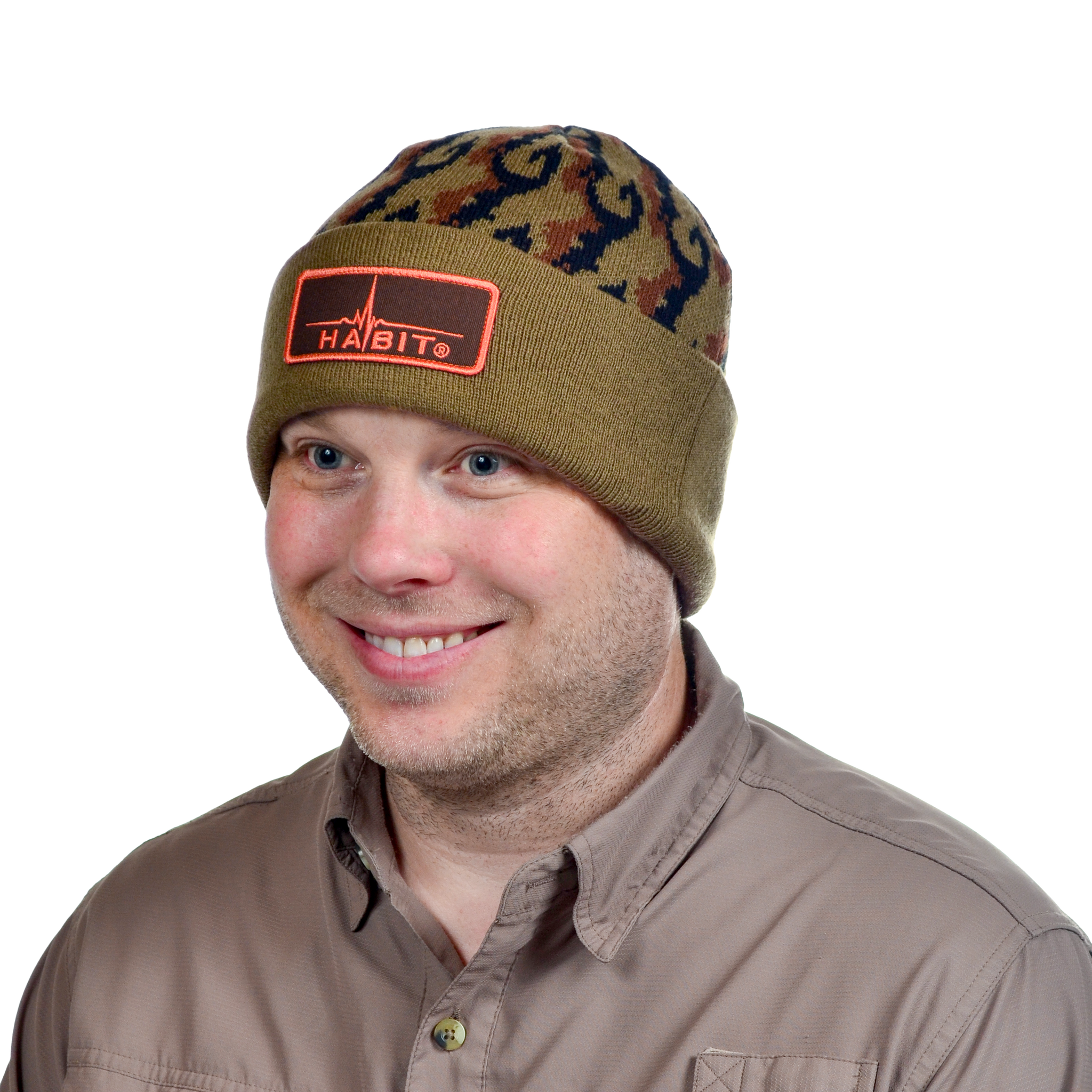 Brown stocking cap sales