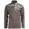Men's Crater Valley Sweater Fleece Quarter Zip Jacket Veil Wideland front on form view
