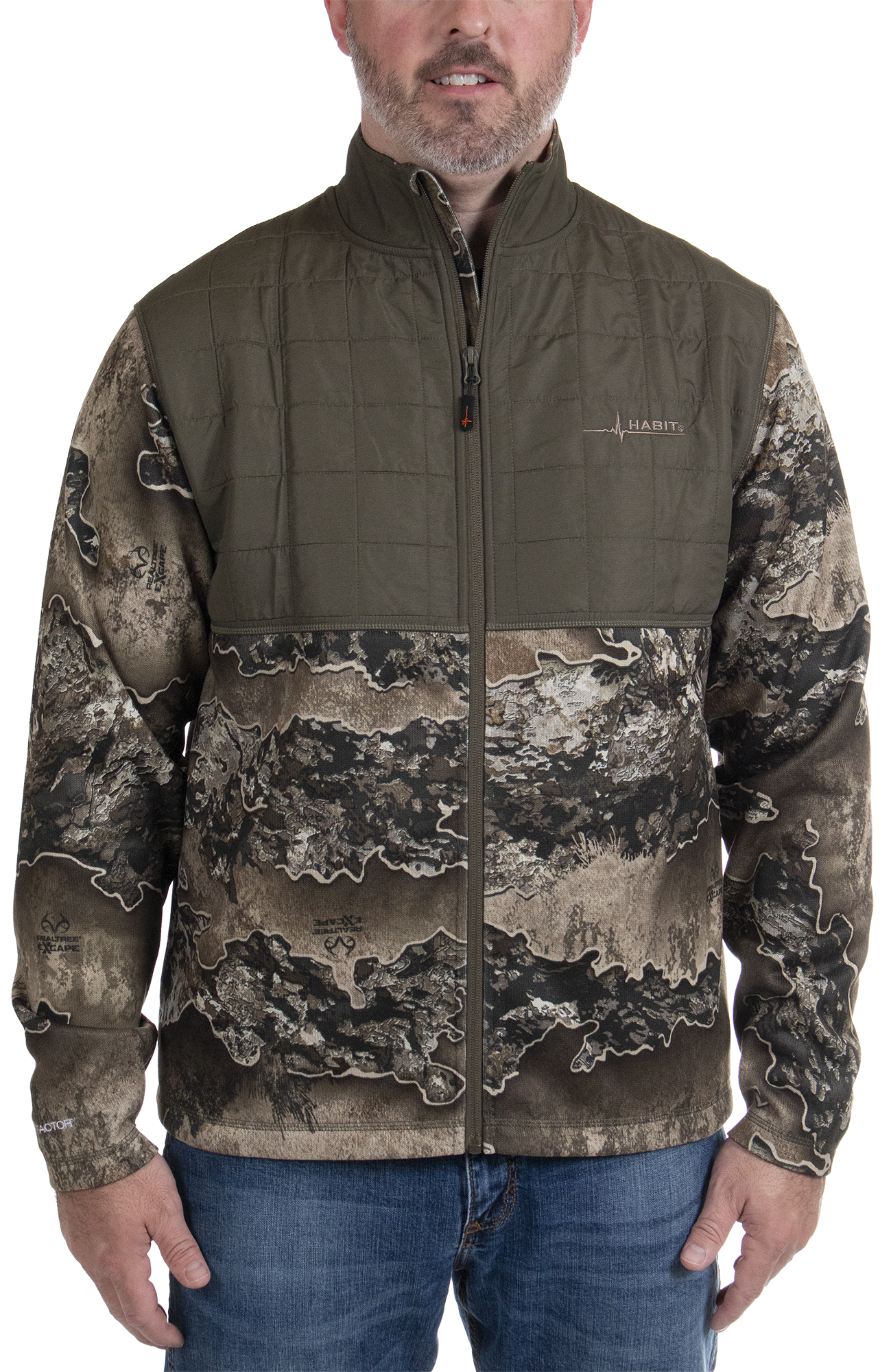 Men's Capetree Valley Sweater Fleece Full-Zip Jacket – Habit