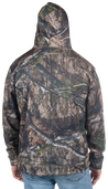 Men's Summit Park Performance Hoodie Mossy Oak DNA Back Hood up