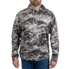 Men’s Haw Creek Falls Performance Fleece Hoodie Mossy Oak Agua Manta Front