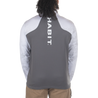 Black Fork Mountain Trail 1/4 Zip Performance Layer Realtree Wave 3 White Back