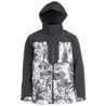 Men’s Angler’s Bluff Rain Jacket Gray Waves Front
