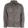 Men's Bowslayer Shirt Jacket Mossy Oak New Bottomland front on form view