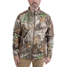 Men's Townsend Ridge Techshell Jacket Realtree Edge Front on Model