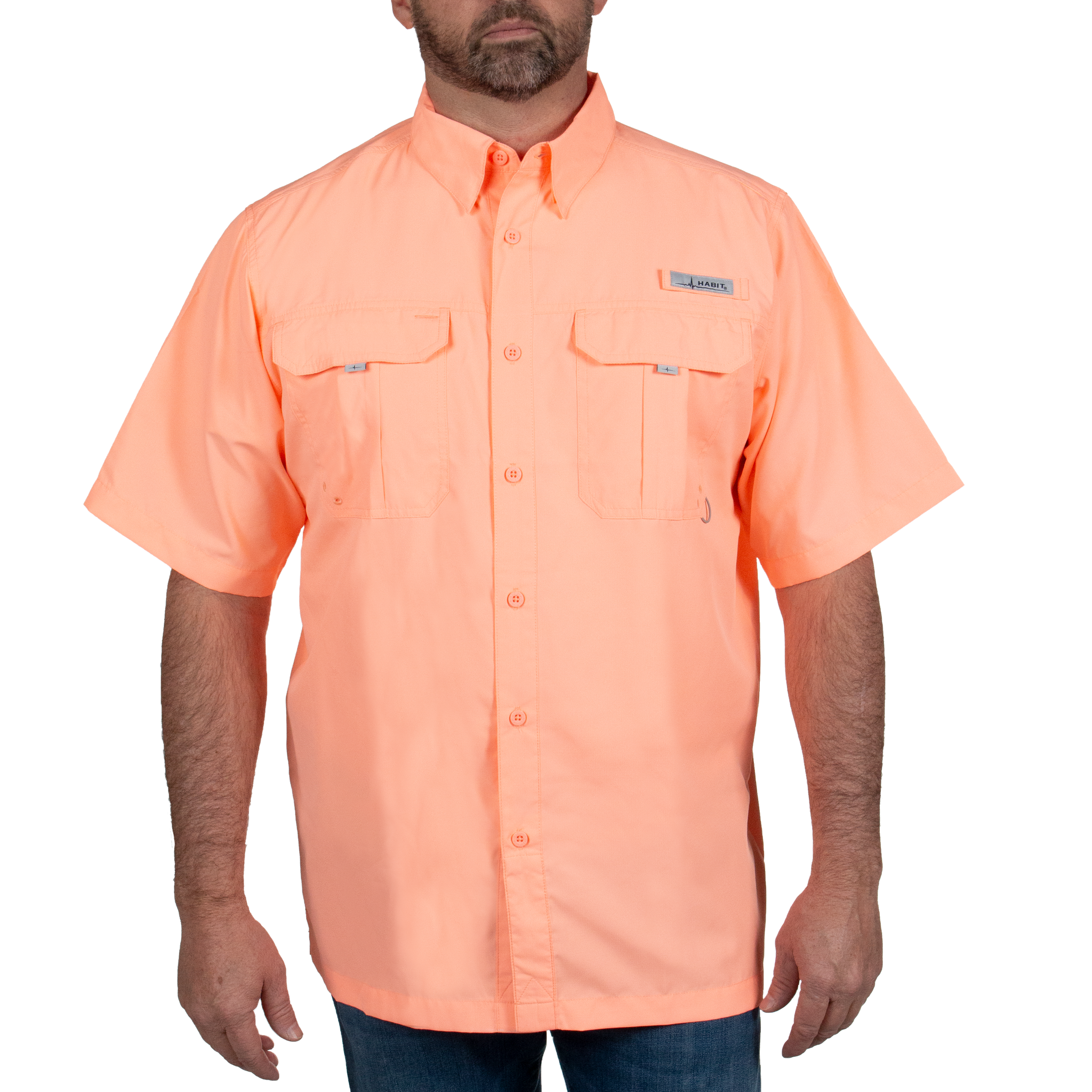 Buy Men's Baja Short Sleeve Fishing Shirt 2297 - Burnside Online at Best price - LA Buy Men's Baja Short Sleeve Fishing Shirt 2297 - Burnside Online at Best price - LA