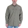 Men’s Fourche Mountain Long Sleeve River Guide Fishing Shirt Deep Lichen Green