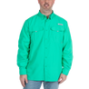 Men’s Fourche Mountain Long Sleeve River Guide Fishing Shirt Mint Leaf
