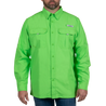 Men’s Fourche Mountain Long Sleeve River Guide Fishing Shirt Green Flash