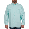 Men’s Fourche Mountain Long Sleeve River Guide Fishing Shirt Limpet Shell