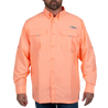 Men’s Fourche Mountain Long Sleeve River Guide Fishing Shirt Spiked Peach