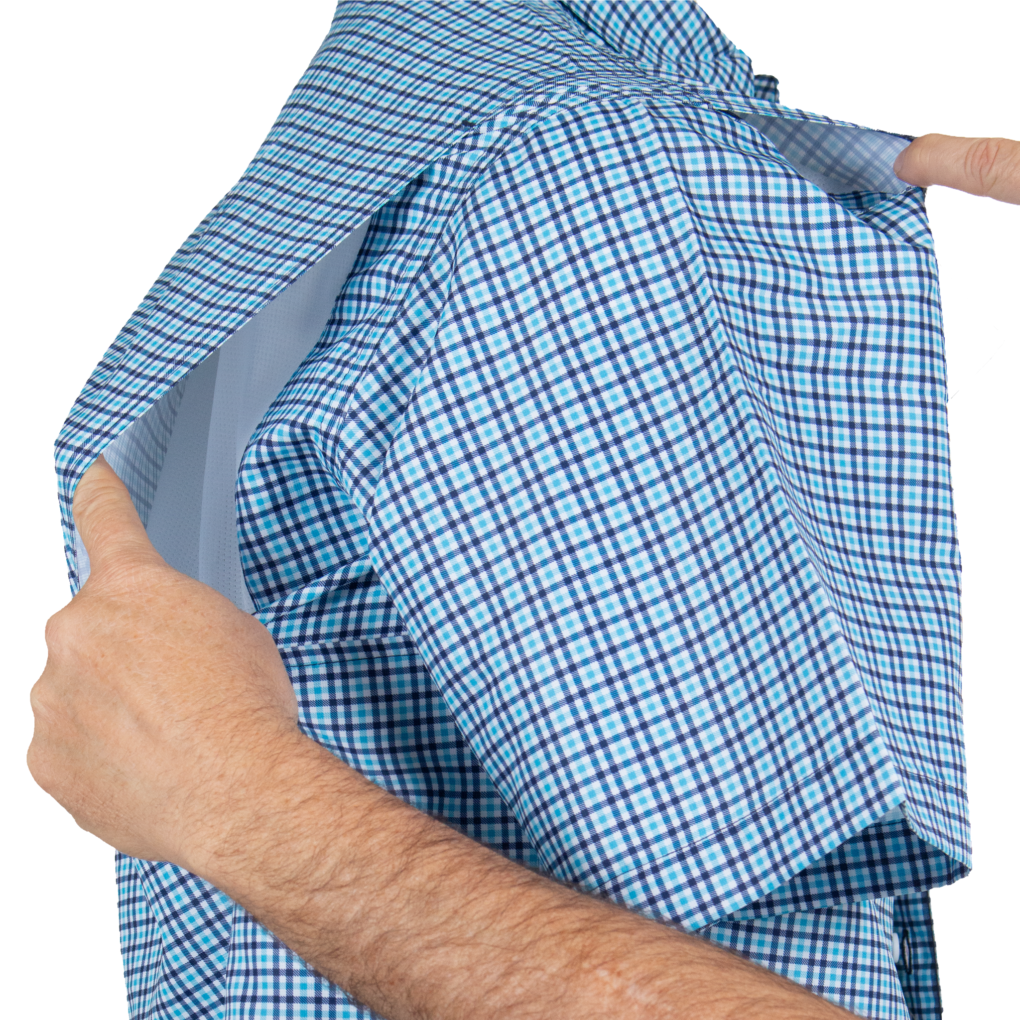 Men’s Skirr River Long Sleeve River Guide Fishing Shirt 360 Venting