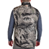Men's Red Cedar Lake Hybrid Puffer Vest Mossy Oak Terra Coyote back on model