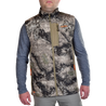 Men's Red Cedar Lake Hybrid Puffer Vest Mossy Oak Terra Coyote front on model