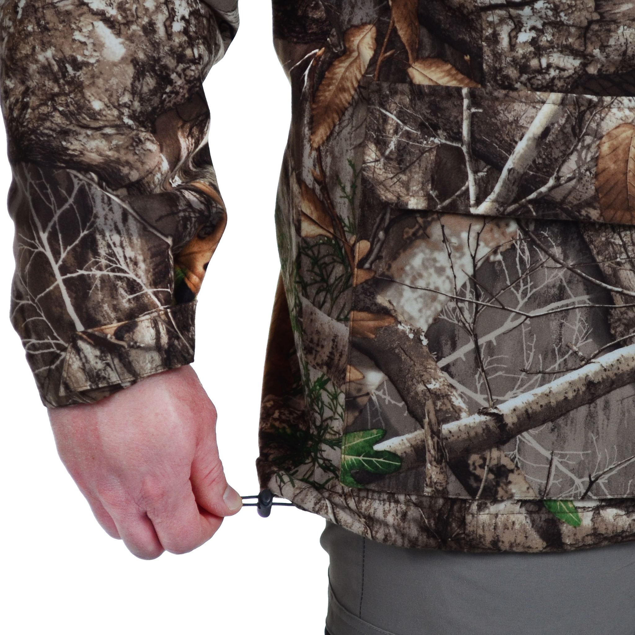 Men's Cedar Branch Insulated Waterproof Parka toggle waist