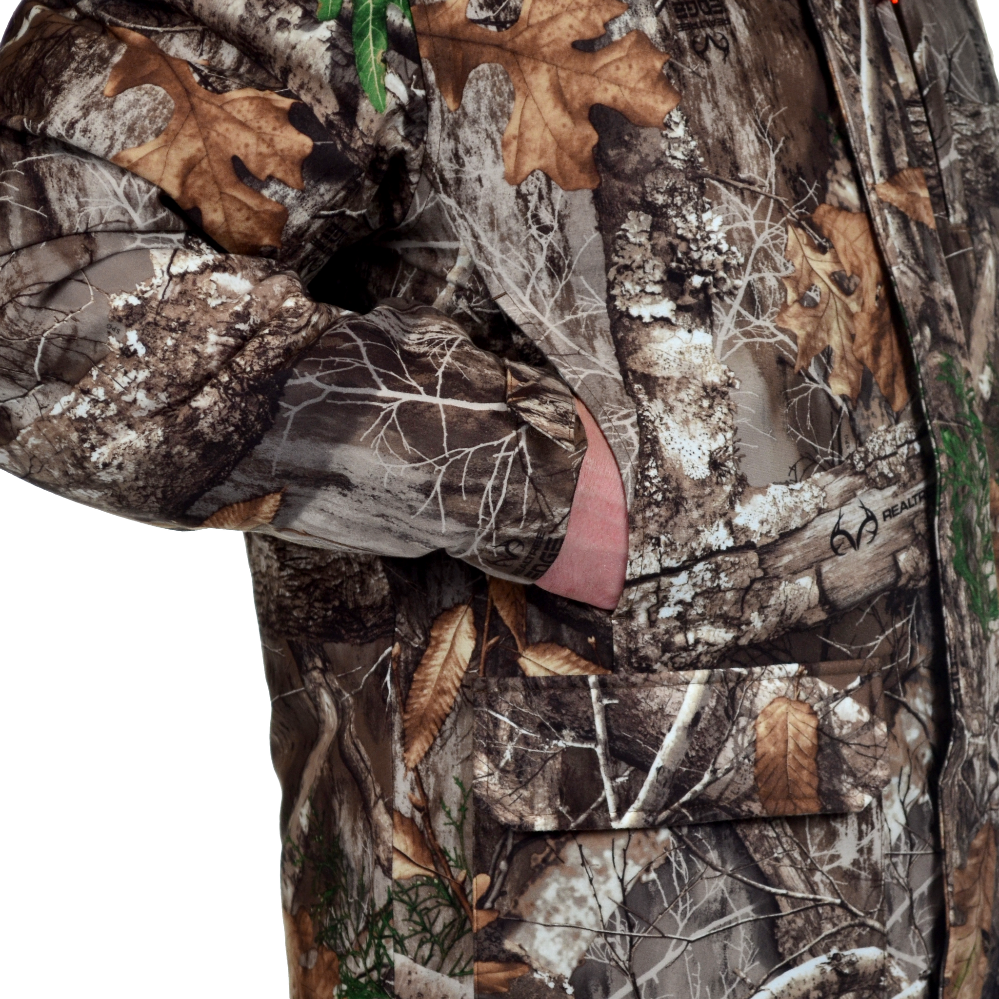 Men's Cedar Branch Insulated Waterproof Parka hand warmer pocket