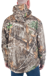 Men's Ripley Trail Stretch Waterproof Jacket Realtree Edge back on model