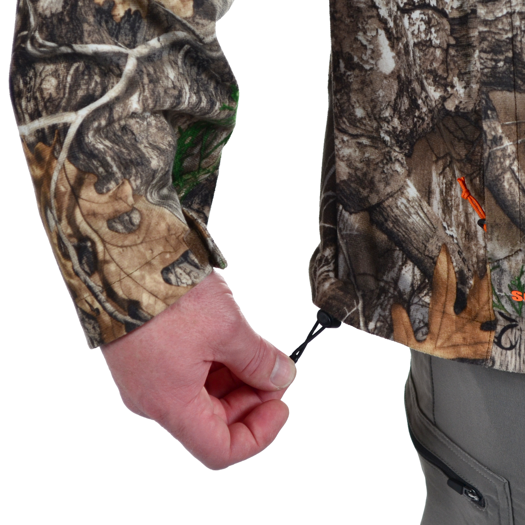 Men's Ripley Trail Stretch Waterproof Jacket adjustable toggle waist