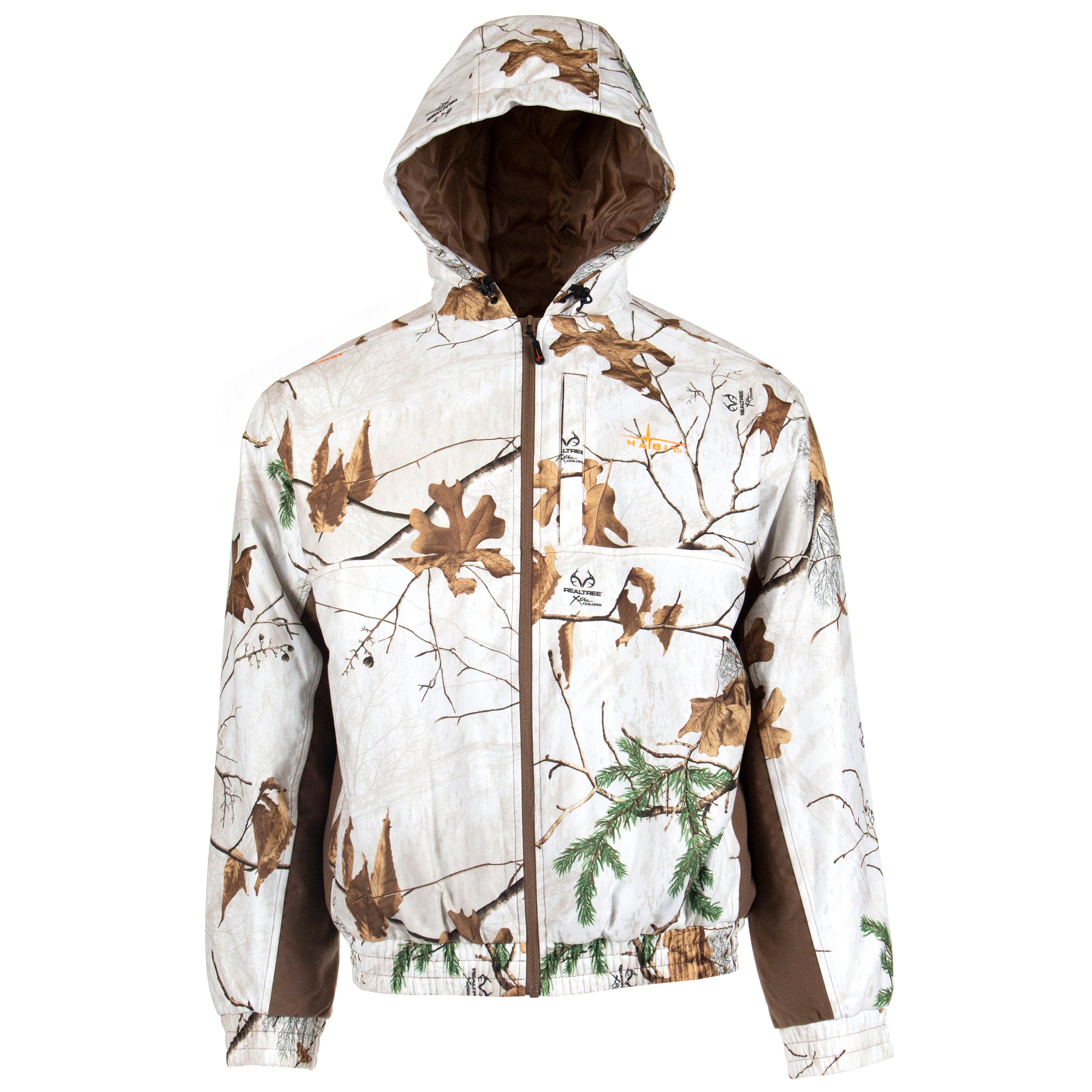 Men's Cedar Branch Insulated Waterproof Bomber Realtre Snow Front on form view