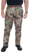 Men's Buck Hollow Waterproof Pants Realtree Edge on model front view